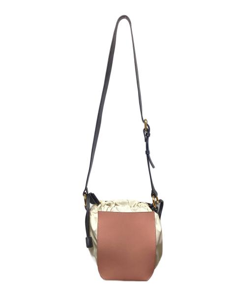 MARNI（マルニ）MARNI (マルニ) GUSSETショルダーバッグ ピンクの古着・服飾アイテム