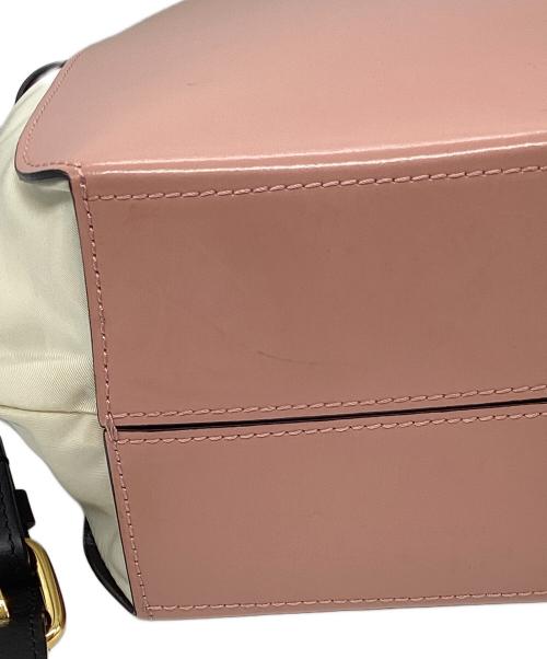 MARNI（マルニ）MARNI (マルニ) GUSSETショルダーバッグ ピンクの古着・服飾アイテム
