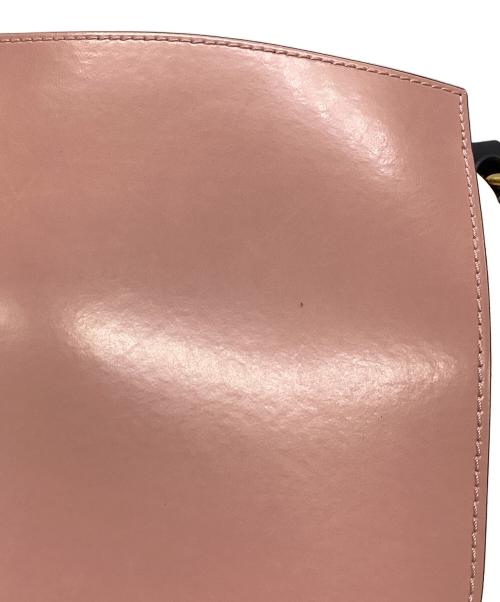 MARNI（マルニ）MARNI (マルニ) GUSSETショルダーバッグ ピンクの古着・服飾アイテム