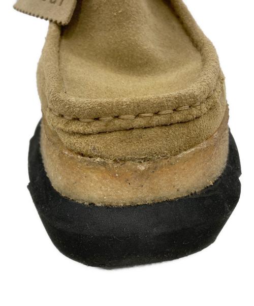sacai（サカイ）sacai (サカイ) CLARKS (クラークス) Hybrid Wallabee Boots（ハイブリット ワラビー ブーツ） ベージュ サイズ:6 1/2の古着・服飾アイテム