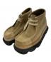 sacai（サカイ）の古着「Hybrid Wallabee Boots（ハイブリット ワラビー ブーツ）」｜ベージュ
