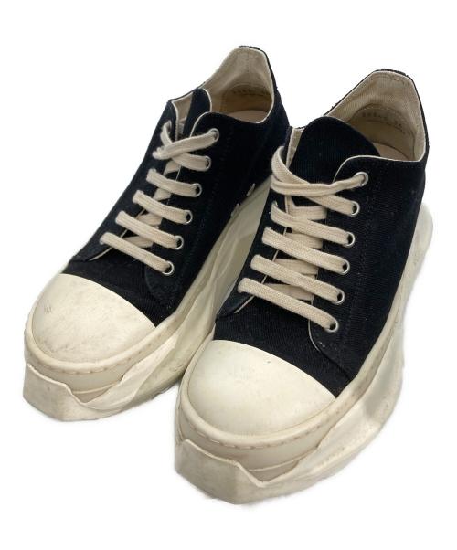 DRKSHDW（ダークシャドウ）DRKSHDW (ダークシャドウ) ABSTRACT LOW SNEAKS（アブストラクト ロー スニーカー） ブラック×ホワイト サイズ:36の古着・服飾アイテム