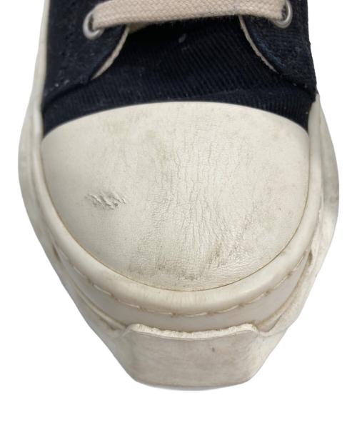DRKSHDW（ダークシャドウ）DRKSHDW (ダークシャドウ) ABSTRACT LOW SNEAKS（アブストラクト ロー スニーカー） ブラック×ホワイト サイズ:36の古着・服飾アイテム