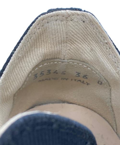 DRKSHDW（ダークシャドウ）DRKSHDW (ダークシャドウ) ABSTRACT LOW SNEAKS（アブストラクト ロー スニーカー） ブラック×ホワイト サイズ:36の古着・服飾アイテム