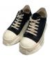 DRKSHDW（ダークシャドウ）の古着「ABSTRACT LOW SNEAKS（アブストラクト ロー スニーカー）」｜ブラック×ホワイト