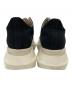 中古・古着 DRKSHDW (ダークシャドウ) ABSTRACT LOW SNEAKS（アブストラクト ロー スニーカー） ブラック×ホワイト サイズ:36：50000円