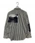 PAUL SMITH (ポールスミス) Photo Stripe プリントシャツ ホワイト×ブラック サイズ:XL：12000円