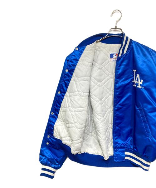 STARTER（スターター）STARTER (スターター) ナイロンスタジャン ブルー サイズ:XLの古着・服飾アイテム