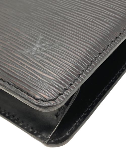 LOUIS VUITTON（ルイ ヴィトン）LOUIS VUITTON (ルイ ヴィトン) ポシェット・オム クラッチバッグ ブラックの古着・服飾アイテム