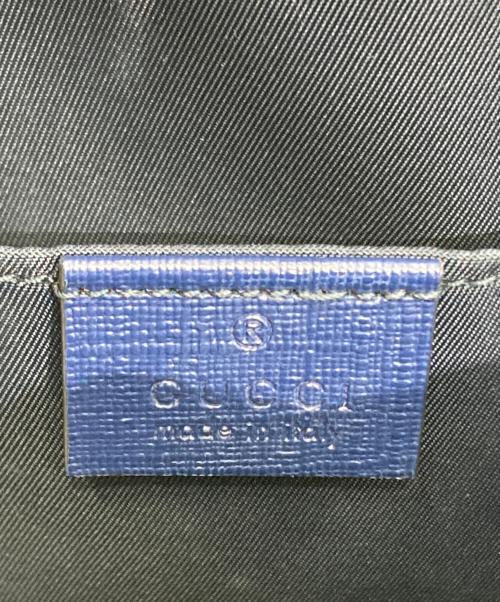 GUCCI（グッチ）GUCCI (グッチ) チルドレンズ GG プリント トートバッグ ベージュ×ネイビーの古着・服飾アイテム