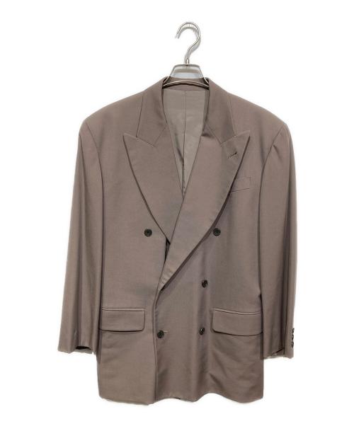 Jean Paul Gaultier homme（ジャンポールゴルチェオム）Jean Paul Gaultier homme (ジャンポールゴルチェオム) ダブルジャケットセットアップ ブラウン サイズ:48の古着・服飾アイテム
