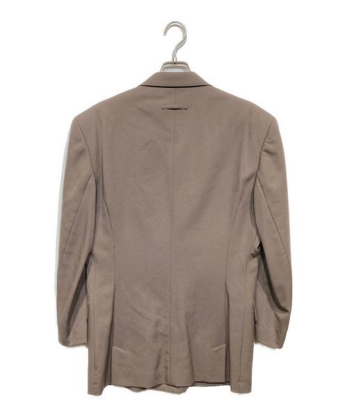 Jean Paul Gaultier homme（ジャンポールゴルチェオム）Jean Paul Gaultier homme (ジャンポールゴルチェオム) ダブルジャケットセットアップ ブラウン サイズ:48の古着・服飾アイテム