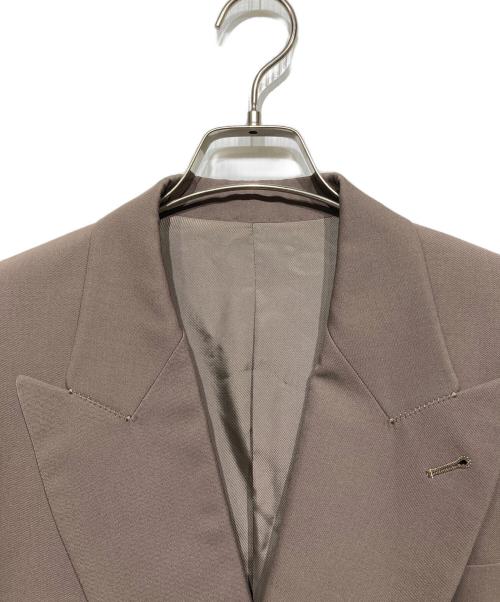 Jean Paul Gaultier homme（ジャンポールゴルチェオム）Jean Paul Gaultier homme (ジャンポールゴルチェオム) ダブルジャケットセットアップ ブラウン サイズ:48の古着・服飾アイテム