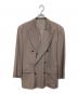 Jean Paul Gaultier homme (ジャンポールゴルチェオム) ダブルジャケットセットアップ ブラウン サイズ:48：20000円