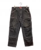 SUPREMEシュプリーム）の古着「Double Knee Canvas Painter Pant」｜ブラック