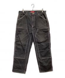 SUPREME（シュプリーム）の古着「Double Knee Canvas Painter Pant」｜ブラック