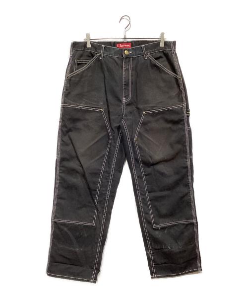 SUPREME（シュプリーム）SUPREME (シュプリーム) Double Knee Canvas Painter Pant ブラック サイズ:34の古着・服飾アイテム