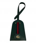 GUCCIグッチ）の古着「シェリーライン キーホルダー」｜グリーン