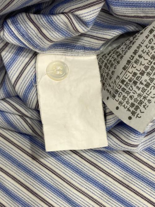 COMME des GARCONS HOMME（コムデギャルソン オム）COMME des GARCONS HOMME (コムデギャルソン オム) 長袖ストライプシャツ ブルー サイズ:不明の古着・服飾アイテム