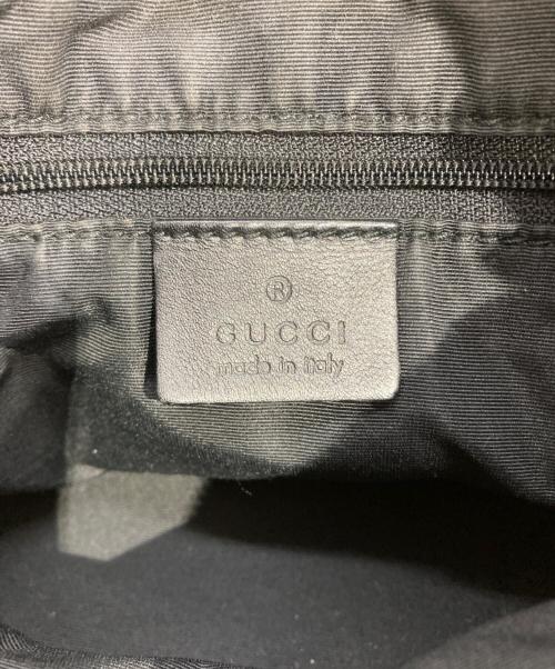GUCCI（グッチ）GUCCI (グッチ) GG柄 ワンショルダーバッグ ブラックの古着・服飾アイテム