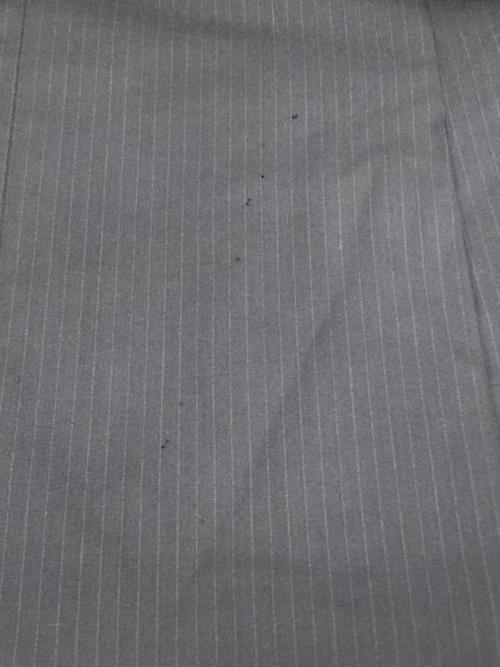 PRADA（プラダ）PRADA (プラダ) ストライプテーラードジャケット ブラック サイズ:48の古着・服飾アイテム