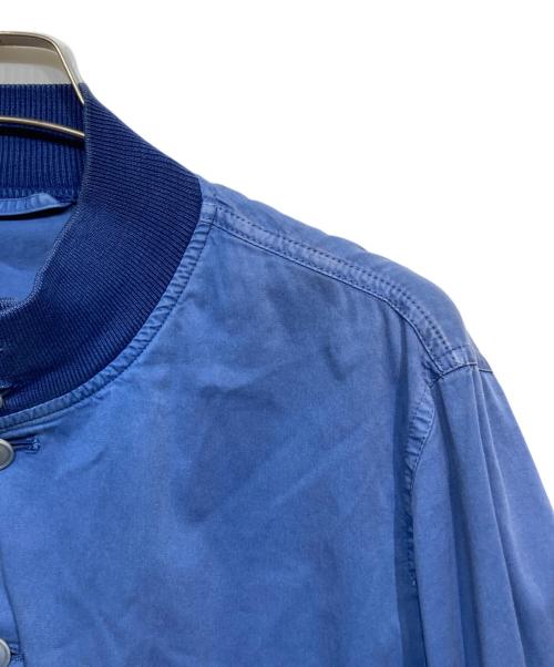 valstarino（ヴァルスタリーノ）valstarino (ヴァルスタリーノ) コットンストレッチ バルスタージャケット ブルー サイズ:46の古着・服飾アイテム