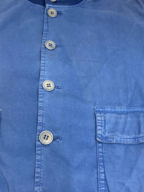 valstarino（ヴァルスタリーノ）valstarino (ヴァルスタリーノ) コットンストレッチ バルスタージャケット ブルー サイズ:46の古着・服飾アイテム