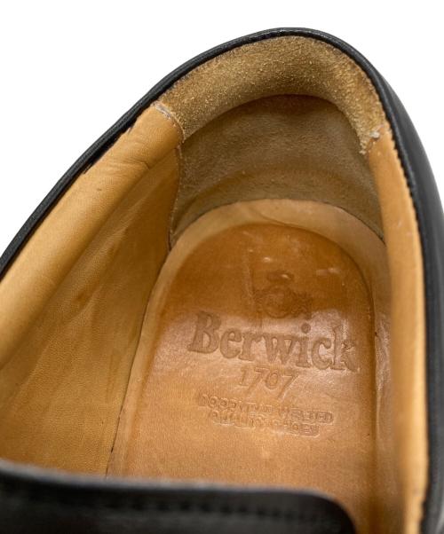 berwick（バーウィック）berwick (バーウィック) Uチップシューズ ブラック サイズ:7 1/2の古着・服飾アイテム