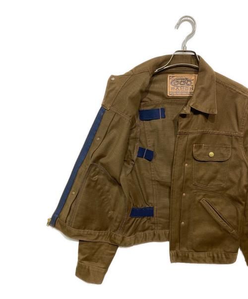 THE REAL McCOY'S（ザ・リアルマッコイズ）THE REAL McCOY'S (ザ・リアルマッコイズ) トラッカージャケット ブラウン サイズ:34の古着・服飾アイテム