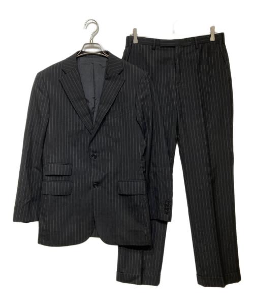 BURBERRY BLACK LABEL（バーバリーブラックレーベル）BURBERRY BLACK LABEL (バーバリーブラックレーベル) セットアップスーツ ブラック サイズ:38Rの古着・服飾アイテム