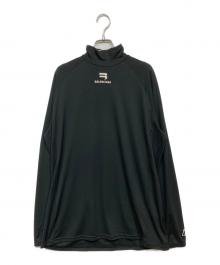 BALENCIAGA（バレンシアガ）の古着「ロングスリーブカットソー」｜ブラック