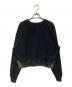 LON（ロン）の古着「TWO SIDE SWEATSHIRT（ツー サイド スウェットシャツ）」｜ブラック×ブラウン