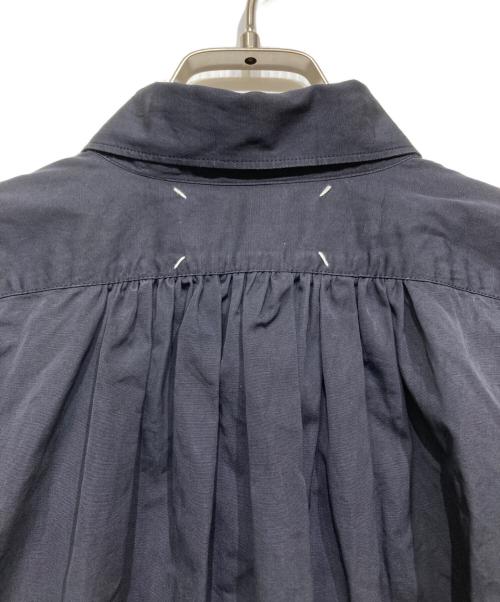 Maison Margiela（メゾンマルジェラ）Maison Margiela (メゾンマルジェラ) シャツドレスワンピース ネイビー サイズ:40の古着・服飾アイテム