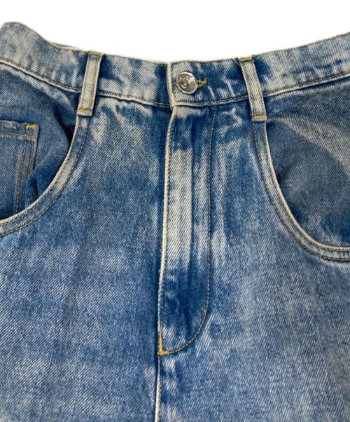 Maison Margiela（メゾンマルジェラ）Maison Margiela (メゾンマルジェラ) スラッシュディテール デニムジーンズ インディゴ サイズ:40の古着・服飾アイテム