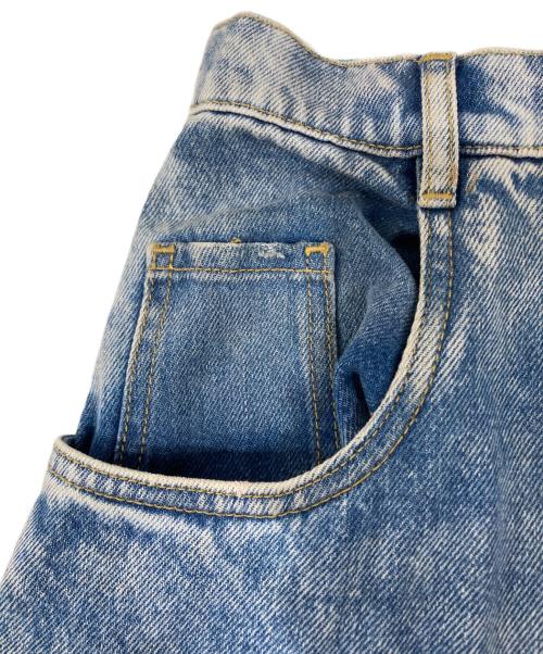 Maison Margiela（メゾンマルジェラ）Maison Margiela (メゾンマルジェラ) スラッシュディテール デニムジーンズ インディゴ サイズ:40の古着・服飾アイテム