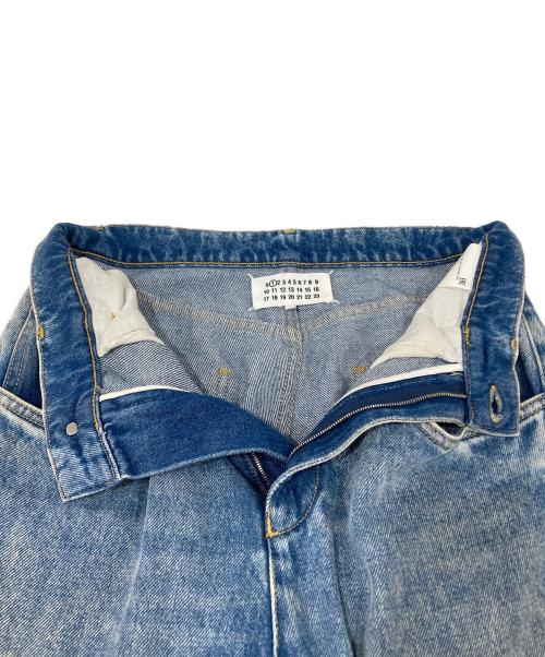 Maison Margiela（メゾンマルジェラ）Maison Margiela (メゾンマルジェラ) スラッシュディテール デニムジーンズ インディゴ サイズ:40の古着・服飾アイテム