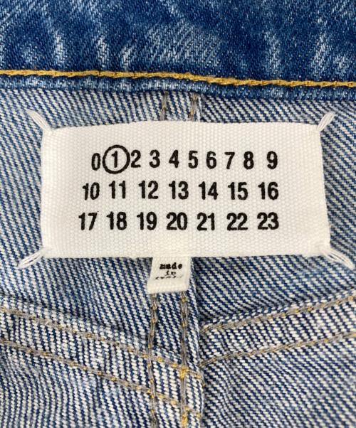 Maison Margiela（メゾンマルジェラ）Maison Margiela (メゾンマルジェラ) スラッシュディテール デニムジーンズ インディゴ サイズ:40の古着・服飾アイテム