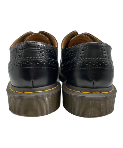 Dr.Martens（ドクターマーチン）Dr.Martens (ドクターマーチン) COMME des GARCONS HOMME DEUX (コムデギャルソン オム ドゥ) ウィングチップシューズ ブラック サイズ:9の古着・服飾アイテム