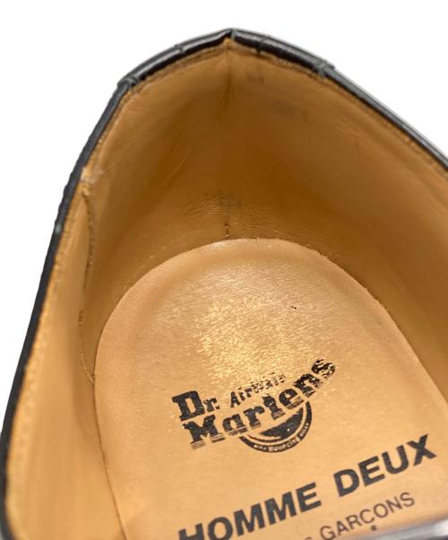 Dr.Martens（ドクターマーチン）Dr.Martens (ドクターマーチン) COMME des GARCONS HOMME DEUX (コムデギャルソン オム ドゥ) ウィングチップシューズ ブラック サイズ:9の古着・服飾アイテム