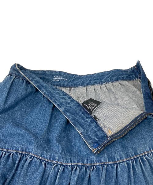 CELINE（セリーヌ）CELINE (セリーヌ) デニムスカート インディゴ サイズ:26の古着・服飾アイテム