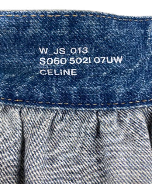 CELINE（セリーヌ）CELINE (セリーヌ) デニムスカート インディゴ サイズ:26の古着・服飾アイテム