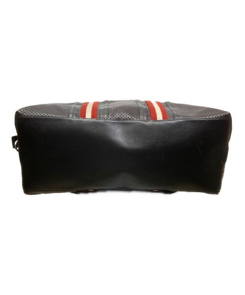 BALLY（バリー）BALLY (バリー) レザーボストン2WAYバッグ ブラウンの古着・服飾アイテム