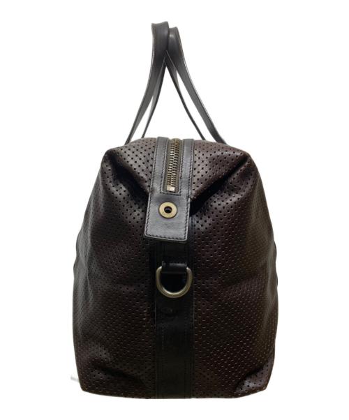 BALLY（バリー）BALLY (バリー) レザーボストン2WAYバッグ ブラウンの古着・服飾アイテム