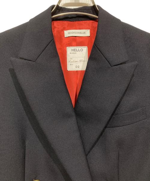 MADISON BLUE（マディソンブルー）MADISON BLUE (マディソンブルー) BLEECKER W6B BLAZER（ブリーカー ブレザー） ネイビー サイズ:00の古着・服飾アイテム