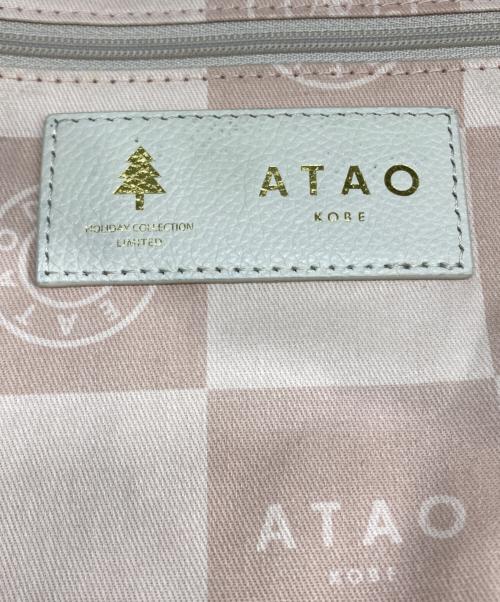 ATAO（アタオ）ATAO (アタオ) ウィークエンド 2WAYバッグ ホワイトの古着・服飾アイテム