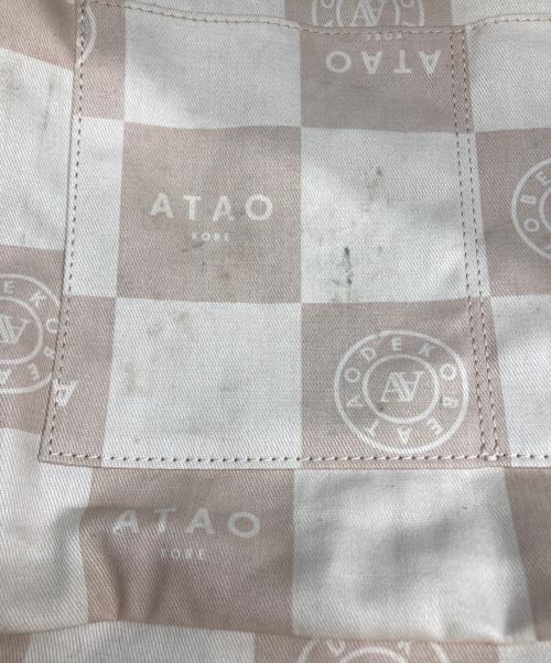 ATAO（アタオ）ATAO (アタオ) ウィークエンド 2WAYバッグ ホワイトの古着・服飾アイテム