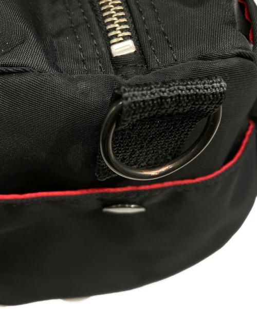 PORTER（ポーター）PORTER (ポーター) ILS (イル) 2WAYドラムバッグ ブラック×レッドの古着・服飾アイテム