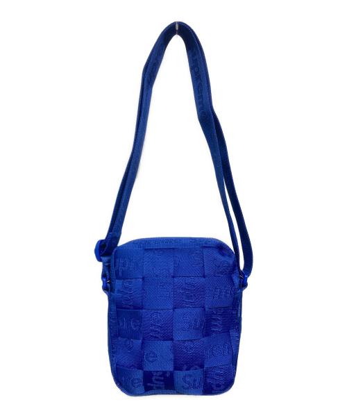 SUPREME（シュプリーム）Supreme (シュプリーム) Woven Shoulder Bag ブルー 未使用品の古着・服飾アイテム