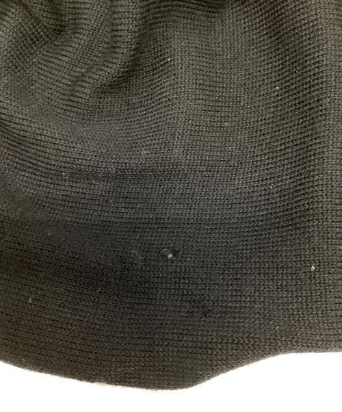 COMME des GARCONS SHIRT（コムデギャルソンシャツ）COMME des GARCONS SHIRT (コムデギャルソンシャツ) ドット柄マフラー ブラックの古着・服飾アイテム