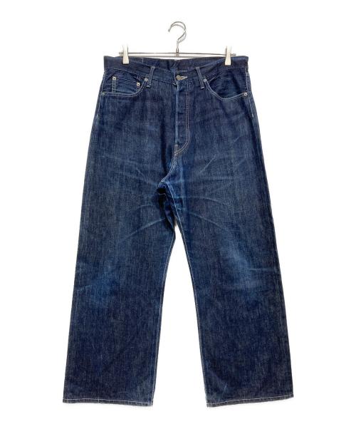 Graphpaper（グラフペーパー）Graphpaper (グラフペーパー) Selvage Denim Five Pocket Wide Straight Pants インディゴ サイズ:3の古着・服飾アイテム